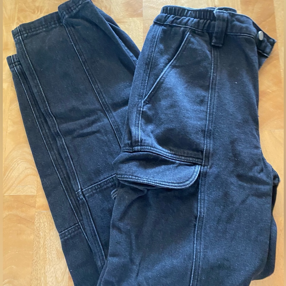 Pacsun Elastic Waist Cargo Jeans